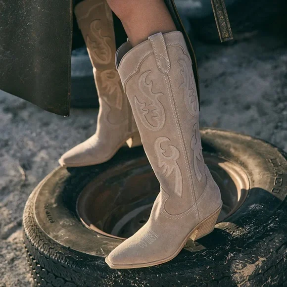 Dolce Vita Shoes Dolce Vita Samsin Tall Western Boots Size